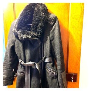 Beautiful Via Spiga black winter coat